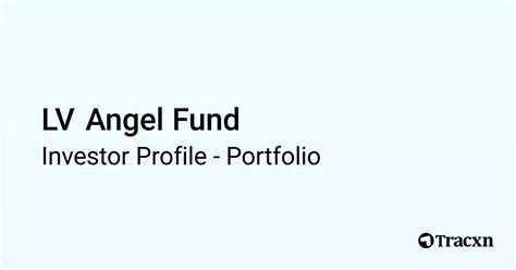 lv angel|LV Angel Fund: Performance .